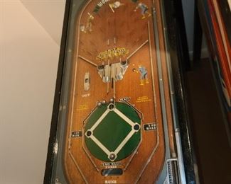 Antique World's Series Pinball Machine