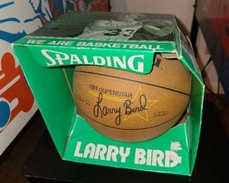 Vintage Spalding Larry Bird Basketball In Original Package