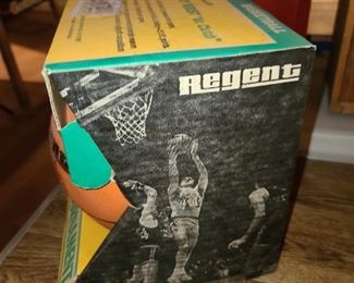 Vintage Jerry West Tournament Regent Official Basketball In Original Package