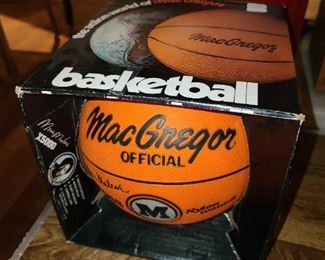 Vintage MacGregor Basketball In Original Package