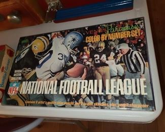 Vintage Venus Paradise Color By Number NFL