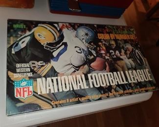 Vintage Venus Paradise Color By Number NFL