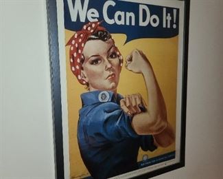 Rosie The Riveter Poster