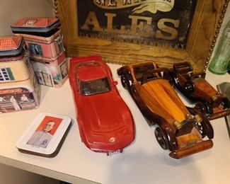 Wooden Car Models