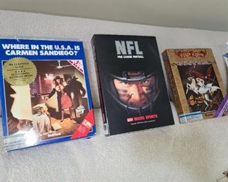 Vintage PC Computer Games In Box