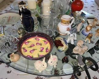 Assorted China, Glassware, Etc.