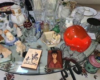 Assorted China, Glassware, Etc.