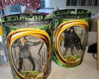 Lord Of The Ring Figures In Packaging