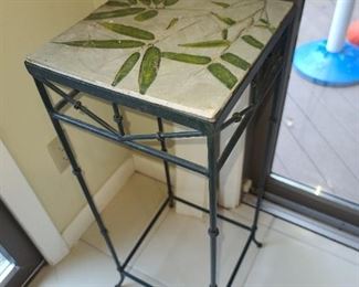 Ceramic Tile Plant Stand