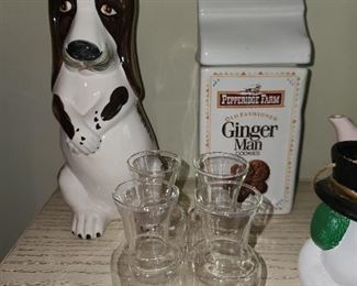 Pepperidge Farm Ginger Man Cookie Jar
