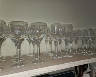 Assorted Kitchen Contents (Glassware, China, Crystal, Dinnerware, Platters, Etc.)