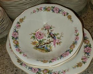 Wedgwood & Co. "Canterbury" Pattern Dish Set