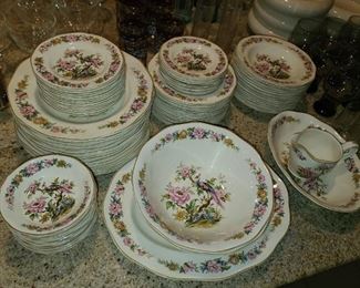 Wedgwood & Co. "Canterbury" Pattern Dish Set