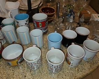 Assorted Kitchen Contents (Glassware, China, Crystal, Dinnerware, Platters, Etc.)