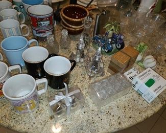 Assorted Kitchen Contents (Glassware, China, Crystal, Dinnerware, Platters, Etc.)