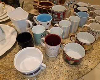 Assorted Kitchen Contents (Glassware, China, Crystal, Dinnerware, Platters, Etc.)