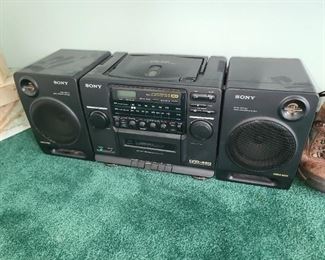 Sony Boombox Radio