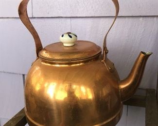 Copper Tea Pot 