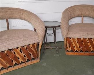Central American handmade chairs