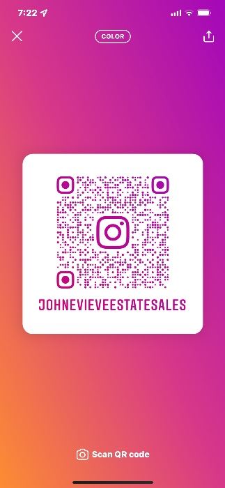 Follow us on Instagram for the latest news about our Estate Sales!
