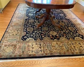 Hand knotted rug - India   8' x 10'                                       $1,500  (originally $6,000)