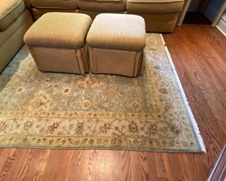 Hand loomed rug  $850.00 (originally $1,800)   6' x 9' 