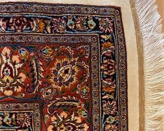 Persian rug        7'3" x 5' Iranian Meshed rug   $3,000    7'3" x 5' 