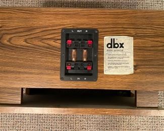 Vintage dbx subwoofer - model db-sw2X6 plus one dbx bookshelf speaker  $95