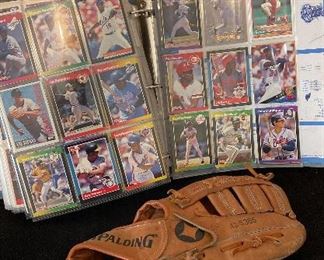 Baseball Cards Glove