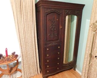 antique wardrobe