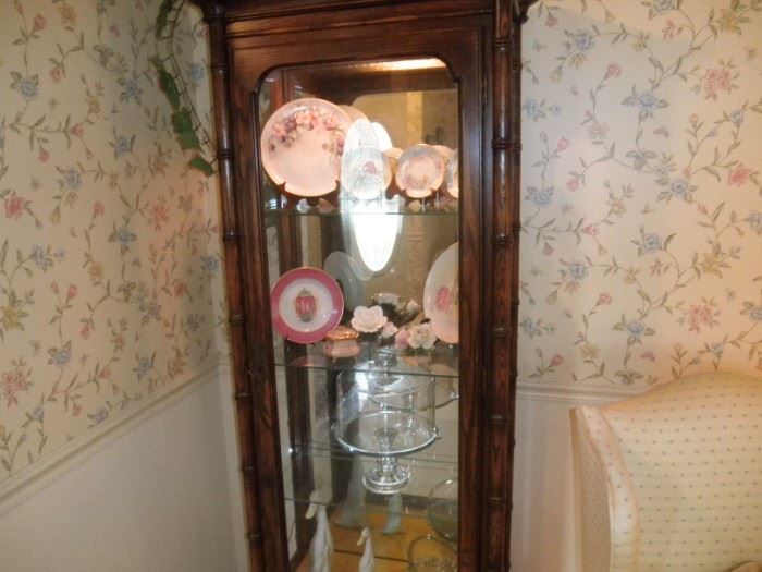 beautiful curio cabinet