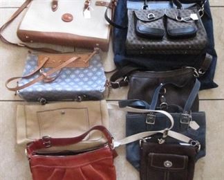 Coach, Dooney & Bourke and more!
