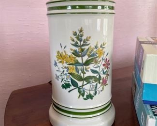 Vintage floral lamp 3 available 