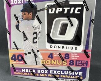Sealed 2021 Panini Optic Baseball Mega Box (Parallels)