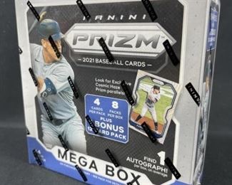 Sealed 2021 Panini Prizm Baseball Mega Box (Parallels)