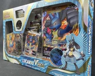 Sealed Pokemon Lucario VStar Premium Collection Box
