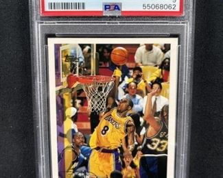 #171 1997 Kobe Bryant Topps PSA MINT 9