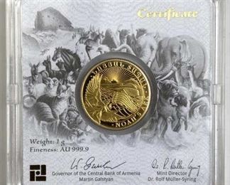 1 Gram Fine AU 999.9