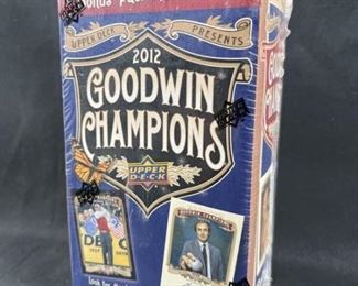 Sealed 2012 Upper Deck Goodwin Champions Blaster Box (Minis)