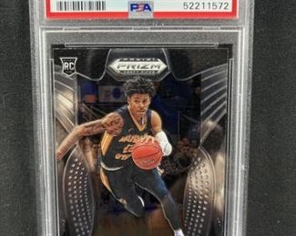 #2 2019 Ja Morant Panini Prizm PSA MINT 9