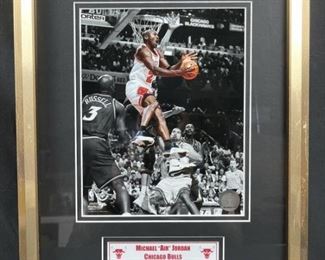  Michael Jordan Official Upper Deck Framed 8x10