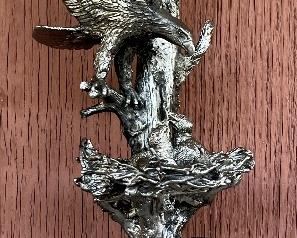 1994 The American Eagles By Michael Ricker Pewter Figurine 476/620