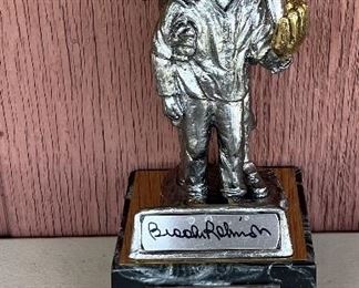 1992 The Legend Lives By Michael Ricker Pewter Figurine 86/500 Brooks Robinson With COA