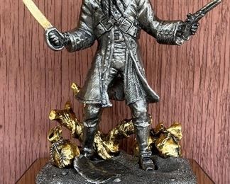 1996 Blackbeard By Michael Ricker Pewter Figurine 152/425