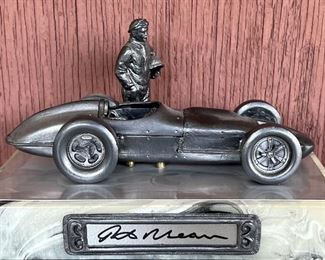 Racecar By Michael Ricker Pewter Figurine Bobby Unser 336/500