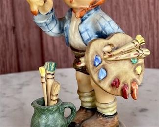 1955 Hummel Gobel Germany V Mark The Artist Boy Painter - Rare