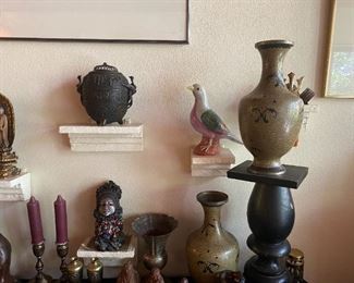 Some items here have sold... birds and vases still available 