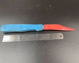 Arcor Soft Rubber Knife 1950s