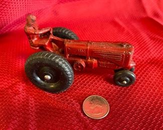Red Toy Tractor