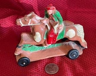 Cowboy on a Horse Toy